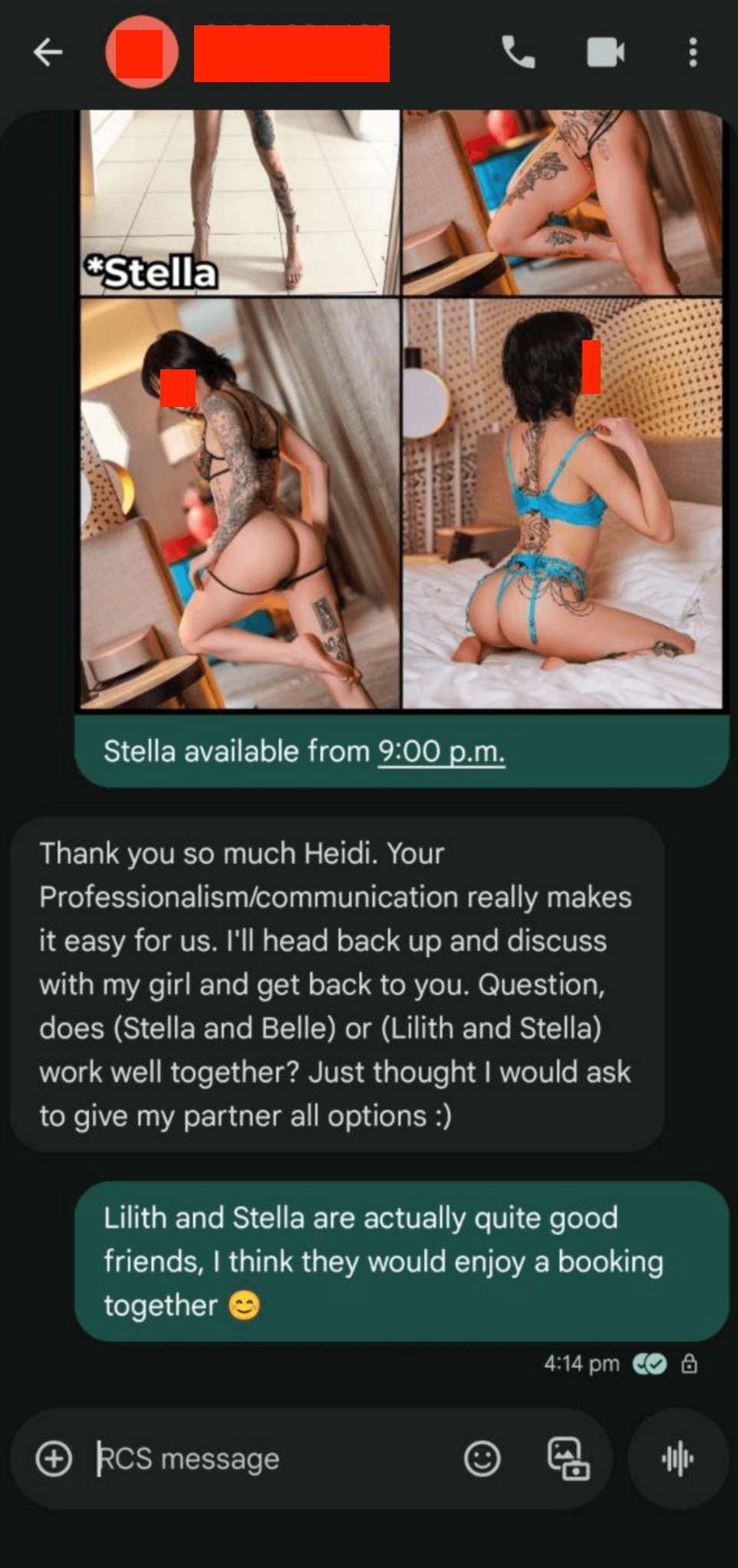 Luxe Escort Review - Stella